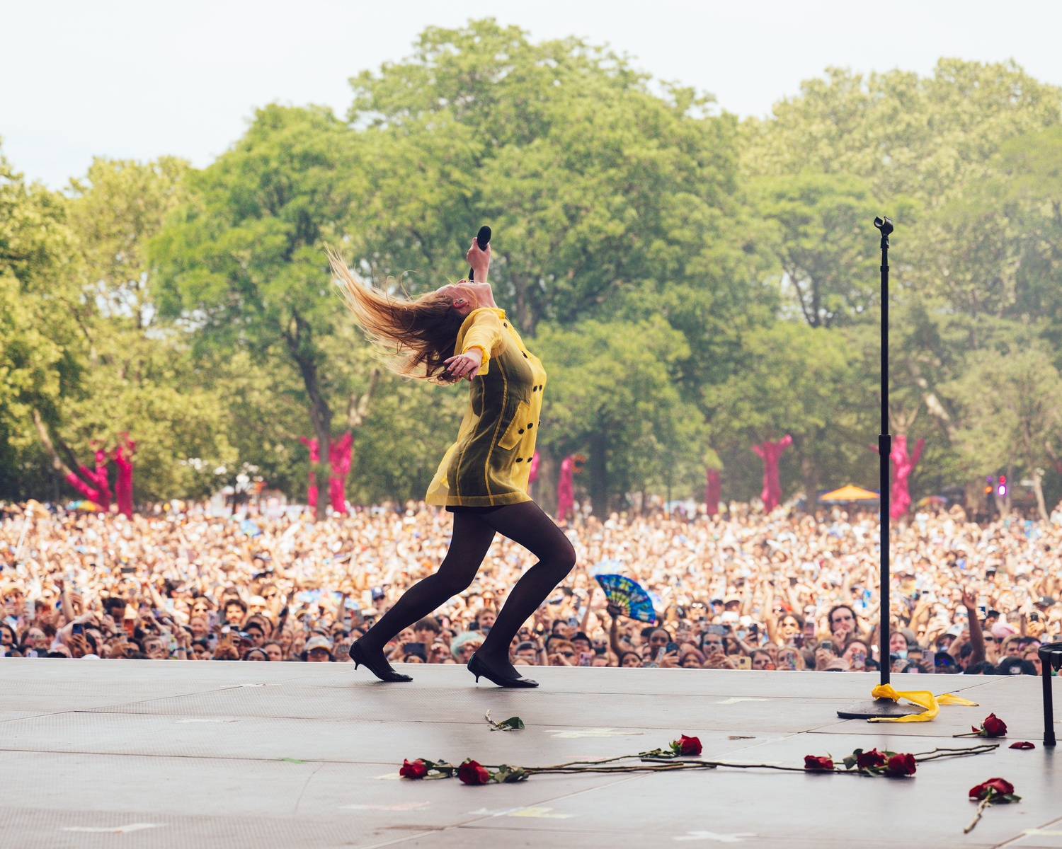 Audrey Hobert performed at Governors Ball on June 5.