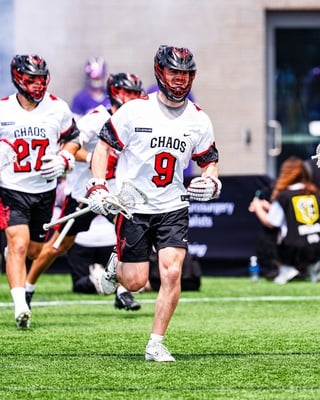 Cover image for Ray Dearth '25 Takes the Field for the Carolina Chaos
