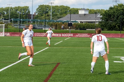 Cover image for Busby Denies Penalty in Final Minutes, Seals Women’s Soccer Scoreless Draw Against Syracuse