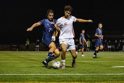 Cover image for Men’s Soccer Falls 3-1 to Notre Dame