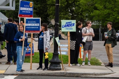 Cover image for Lander, Brownsberger Seek Districtwide Recount in Four-Vote State Senate Race