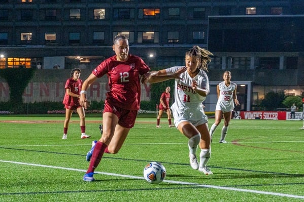 Cover image for Harvard Women’s Soccer Fends Off Boston University in Cross-River Clash