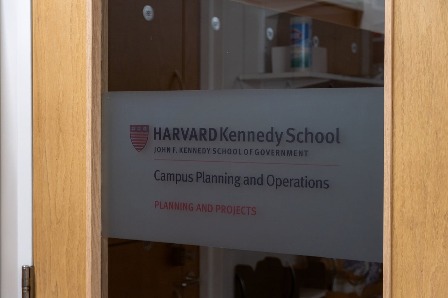 The Harvard Kennedy School's Campus Planning and Operations department oversees construction and building operations at the school.