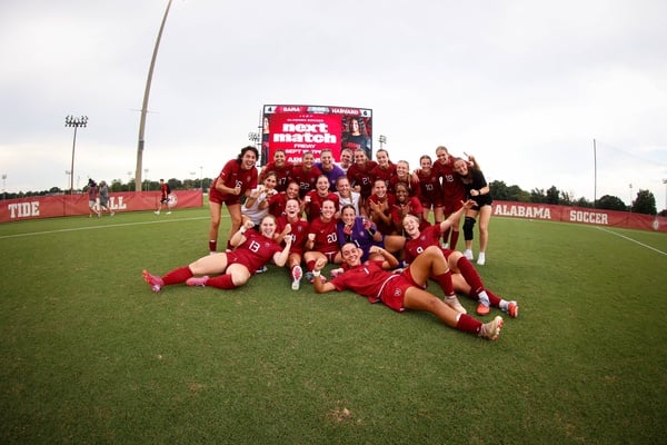 Cover image for Harvard Women’s Soccer Stuns No. 6 Alabama in Crimson Clash After Ten-Goal Thriller