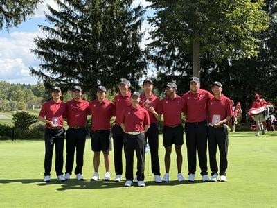 Cover image for Men’s Golf Takes No Rest for Labor Day: Wins the Red Bandanna Invitational