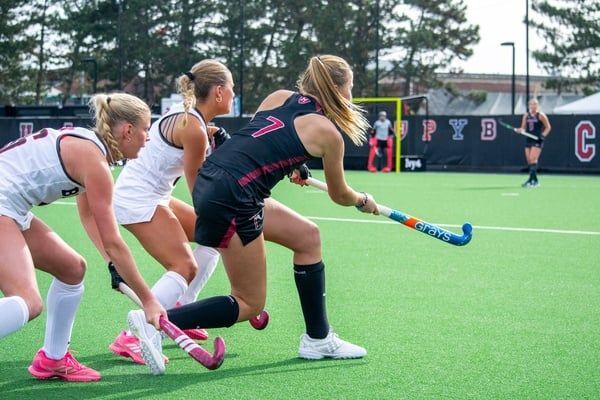 Cover image for No. 3 Field Hockey Opens Season With Wins Over UMass Lowell and No. 10 UConn