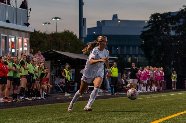 Cover image for Harvard Women’s Soccer Diffuses Late Northeastern Surge in 1-0 Victory