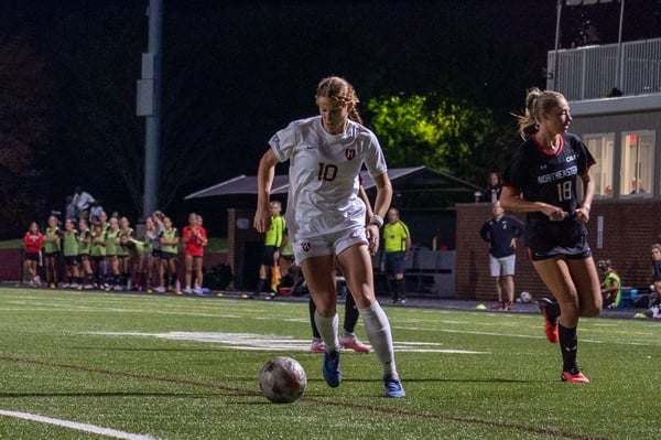 Cover image for Harvard Women’s Soccer Wins Fourth Straight Game in 6-0 Victory over New Hampshire