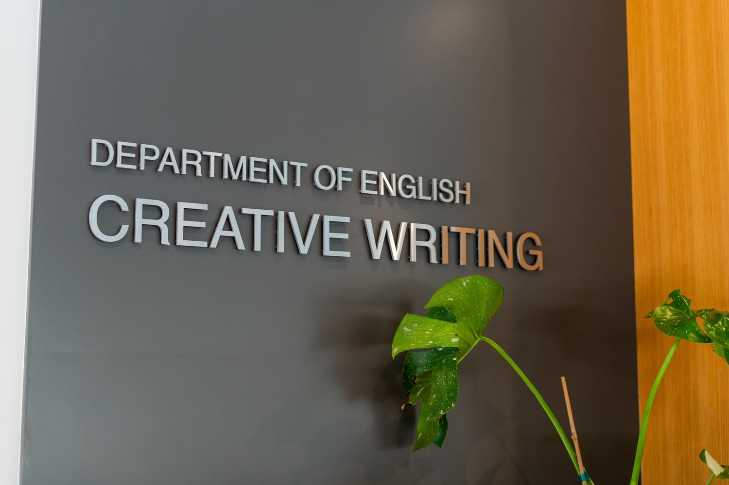 Harvard's home for creative writing is in the upper floors of Lamont Library.