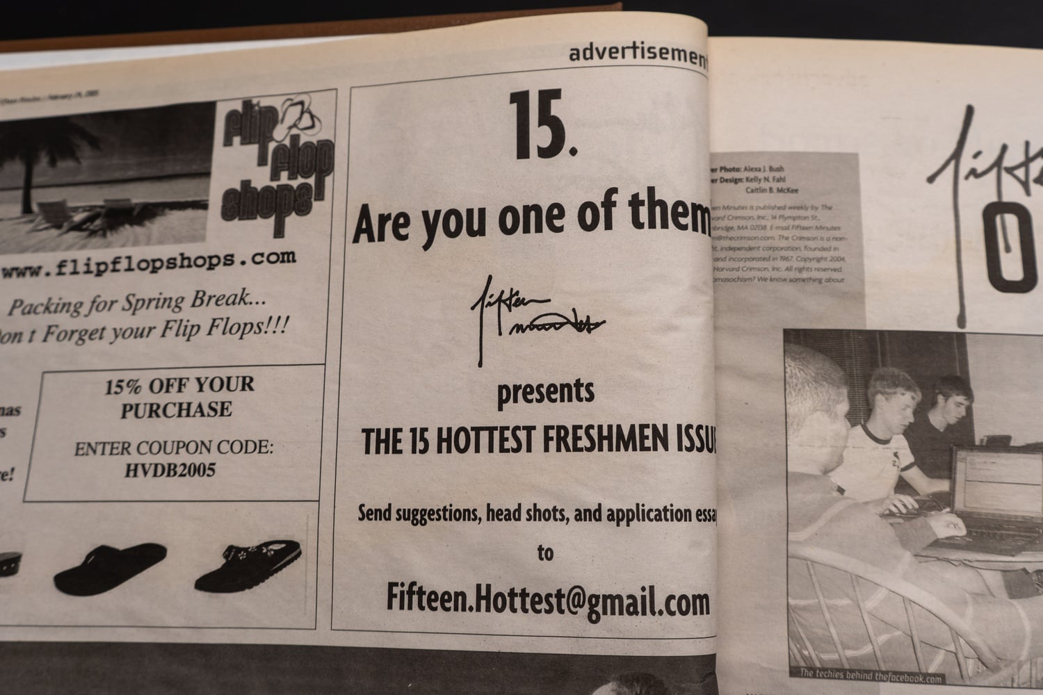 The magazine accepted both applications and nominations for its annual 15 Hottest Freshmen spread.