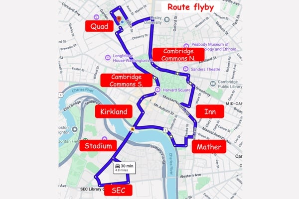 Cover image for Flyby v. Harvard Shuttle: A Petition for One Loop