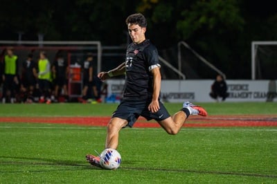 Cover image for All Bark, No Bite: Men’s Soccer Drops Cross-River Contest to Terriers