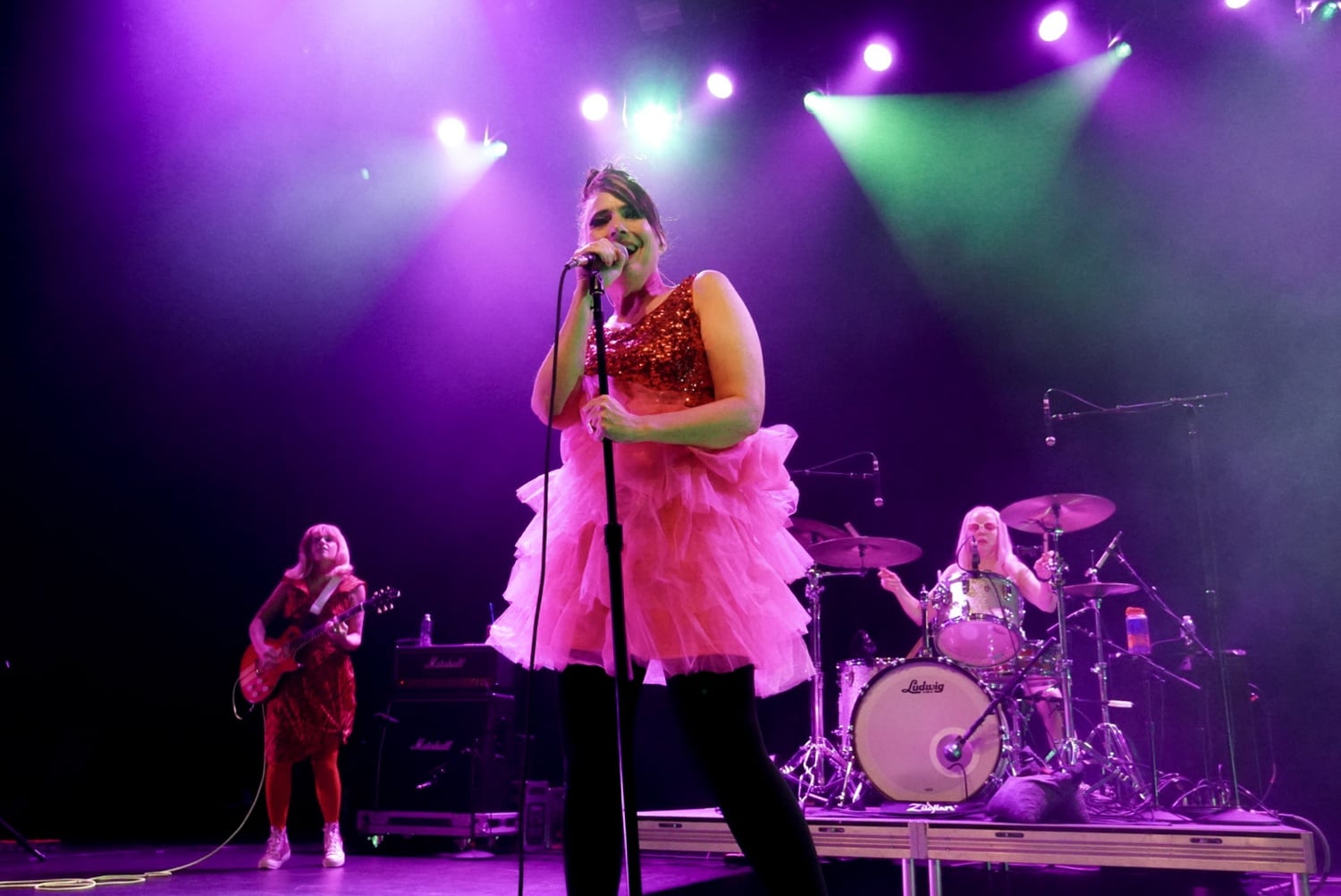 Bikini Kill performed the Roadrunner on Sept. 22.
