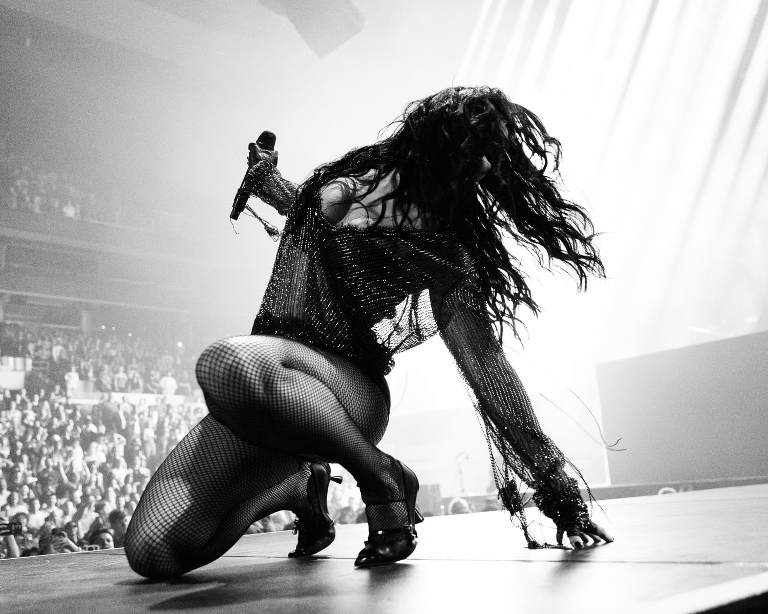 Charli xcx performed at TD Garden on Sept. 24.