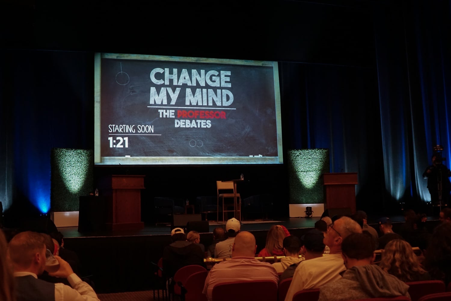 Conservative commentator Steven Crowder spoke at a Harvard Republican Event in Boston on Monday. He was set to debate University Professor Danielle S. Allen, who withdrew from the event over disagreements over how the event would be filmed and distributed.