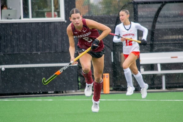 Cover image for No. 8 Field Hockey Powers Past Penn and Upsets No. 5 Wake Forest