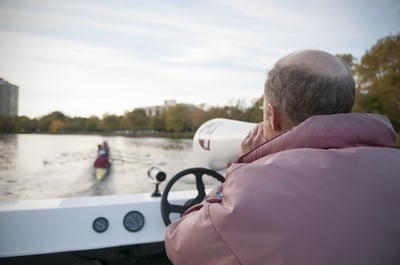 Cover image for Harvard Men’s Heavyweight Crew Head Coach Charley Butt Begins Year 42 on the Charles
