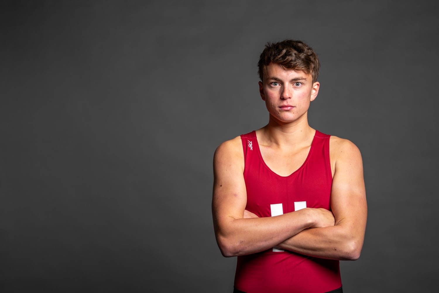 Owen Cruz-Abrams is a freshman on the men's heavyweight crew team. 
