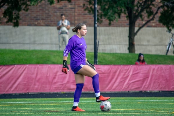 Cover image for Harvard Women’s Soccer Shuts Out Yale in 3-0 Victory, Holds Bulldogs to One Shot on Target