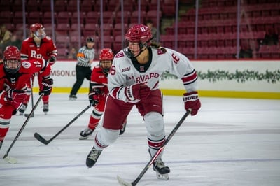 Cover image for Harvard Women’s Hockey Opens Season With Offensive Explosion, Sweeps Holy Cross