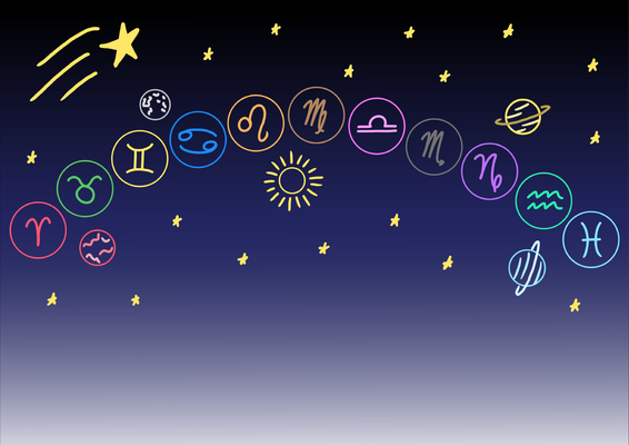 Cover image for Mid-Semester Horoscopes