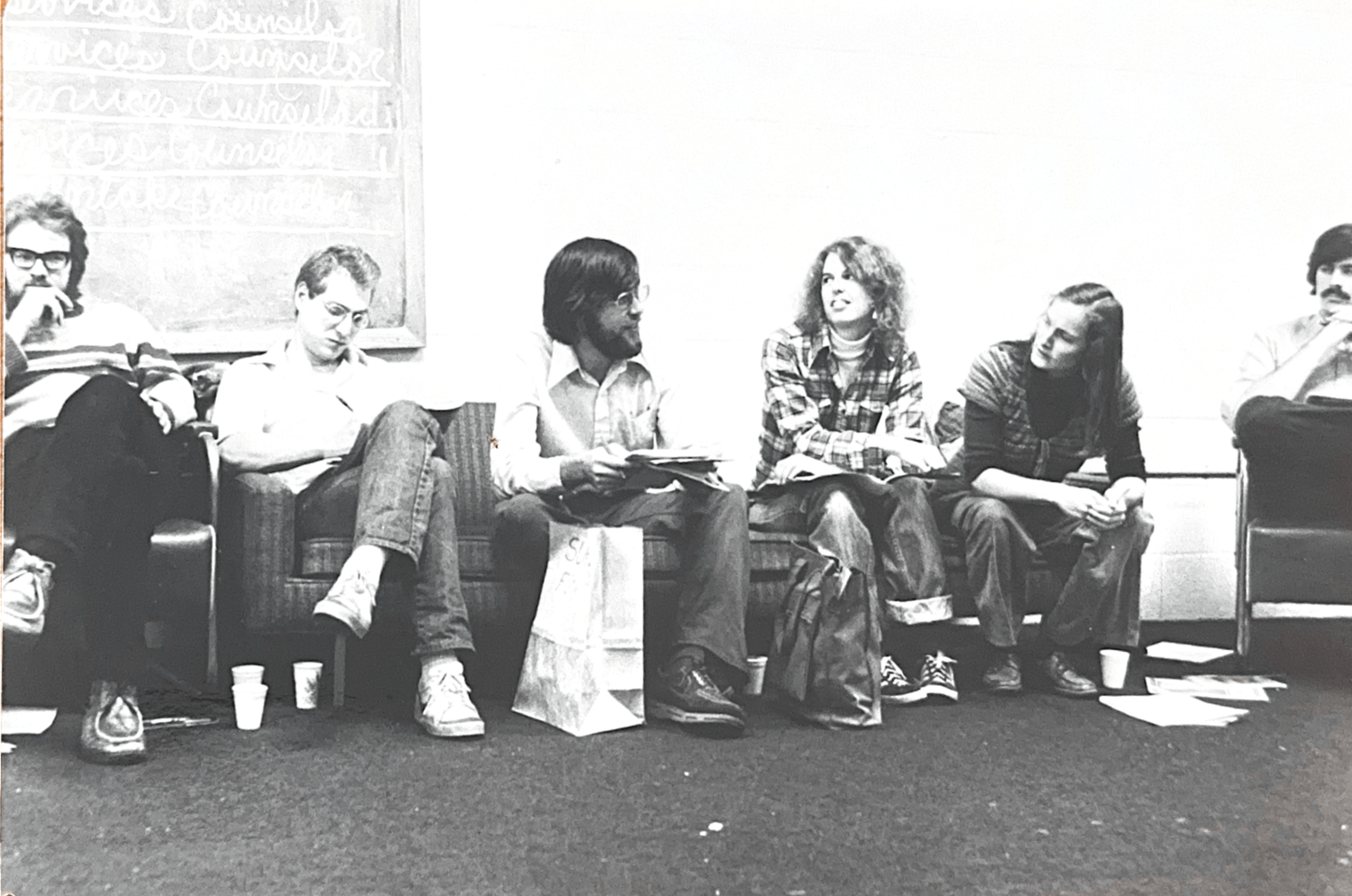 Members of Science for the People at Berkeley for their annual meeting in 1980.