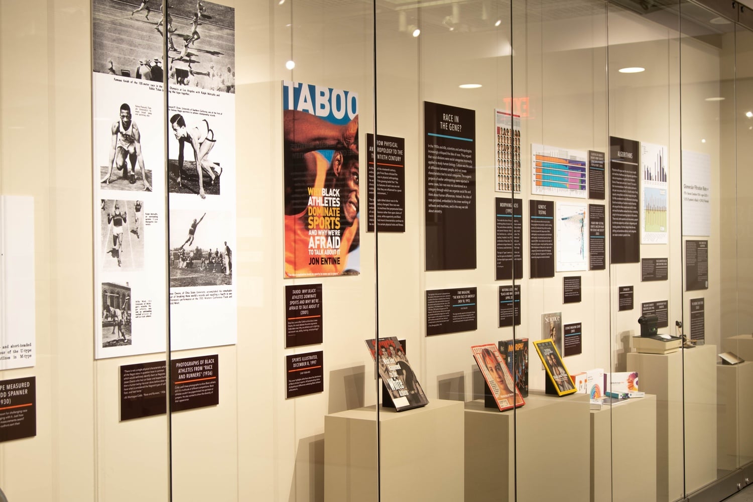 On Oct. 15, the CHSI inaugurated its newest special exhibition, "Measurement on the Color Line."