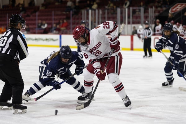 Cover image for From 12 Goals to None: Harvard Women’s Hockey Splits Weekend Against Saint Michael’s and New Hampshire